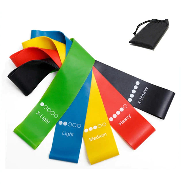 5 Pack Of Resistance Bands